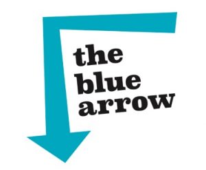 blue arrow