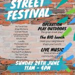 The Great Street Play and The Big Lunch, Queen Margaret Drive, West End Festival 2018