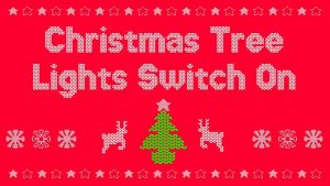 christmas tree lights switch on