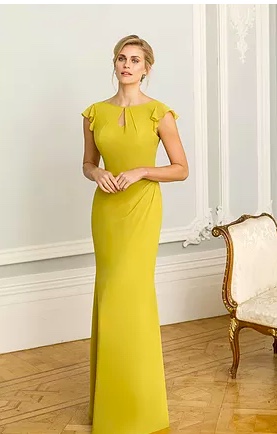 yellow dress polly rose