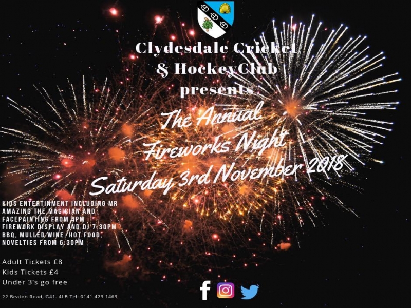 clydesdale firewors