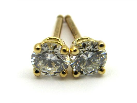 yellow carat gold diamond