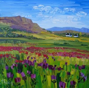 Wildflowers Perthshire 40 x 40cm