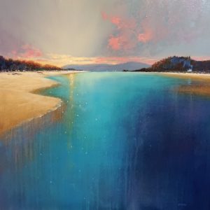 Silver Sands of Morar ( 600x600mm oil)