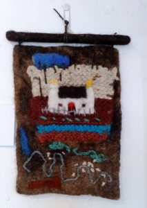 hanging felt