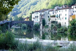 river bridge bagni di lucca