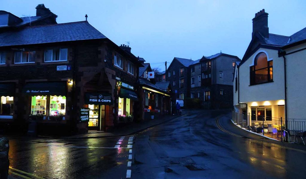 Dusk In Ambleside. Lake District