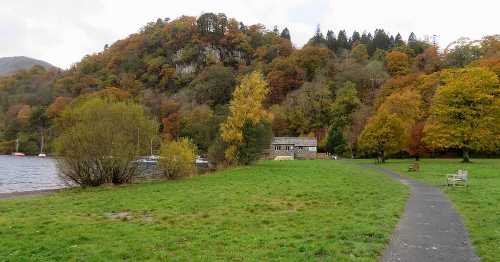 Mix of Hues. Ullswater Way Footpath. Lake District
