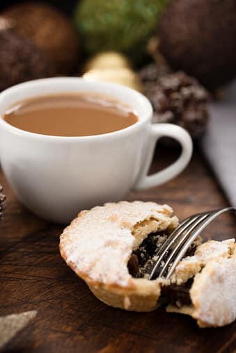 coffee mince pie