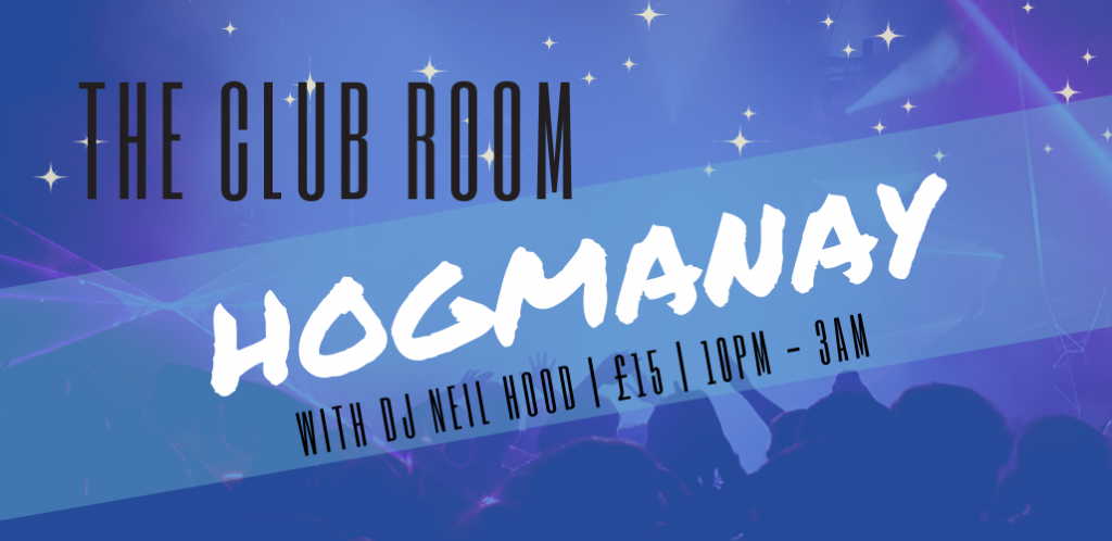 the club room hogmanay