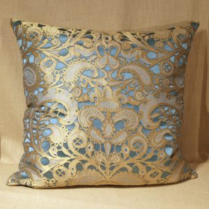 venetian silk lace cushion