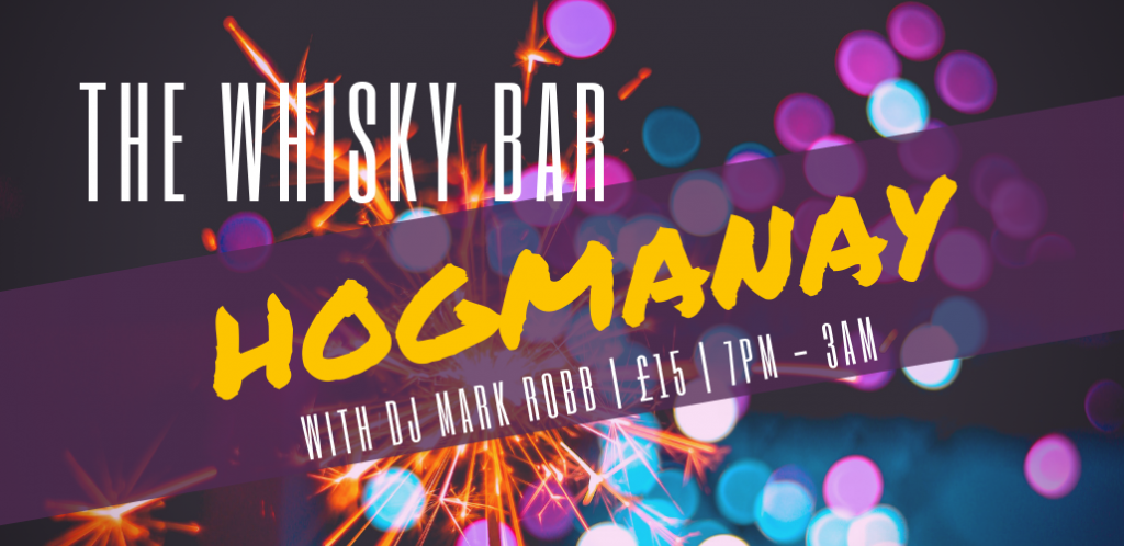 whisky bar hogmanay