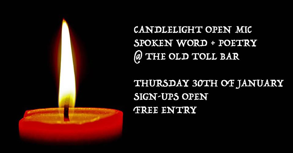 candle light open mic spoken word
