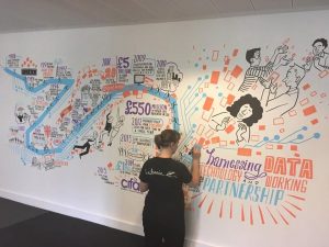 deep end mural