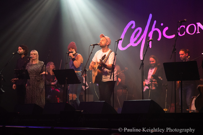 Glasgow, Scotland. 29th January 2020. Celtic Connections festival 2020. Blue Rose Code, aka Ross Wilson, Scottish singer songwriter, performed a concert Caledonia Soul at the Old Fruitmarket. as part of Celtic Connections 2020. Photo Pauline Keightley/ Alamy News.