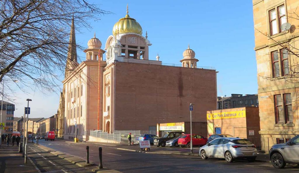Central Gurdwara Singh Sabha. Glasgow.