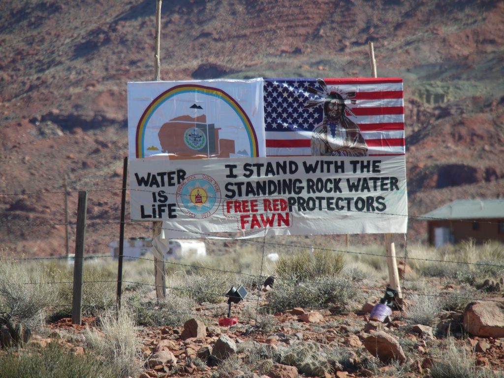 Navajos defending the planet