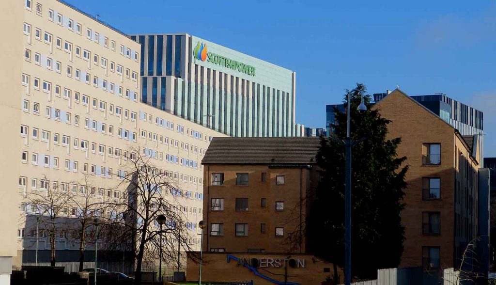 The Changing Face of Anderston District. Glasgow