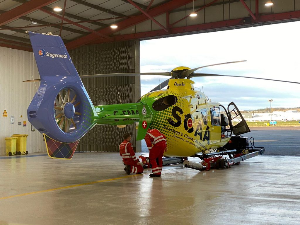 air ambulance aeroplane