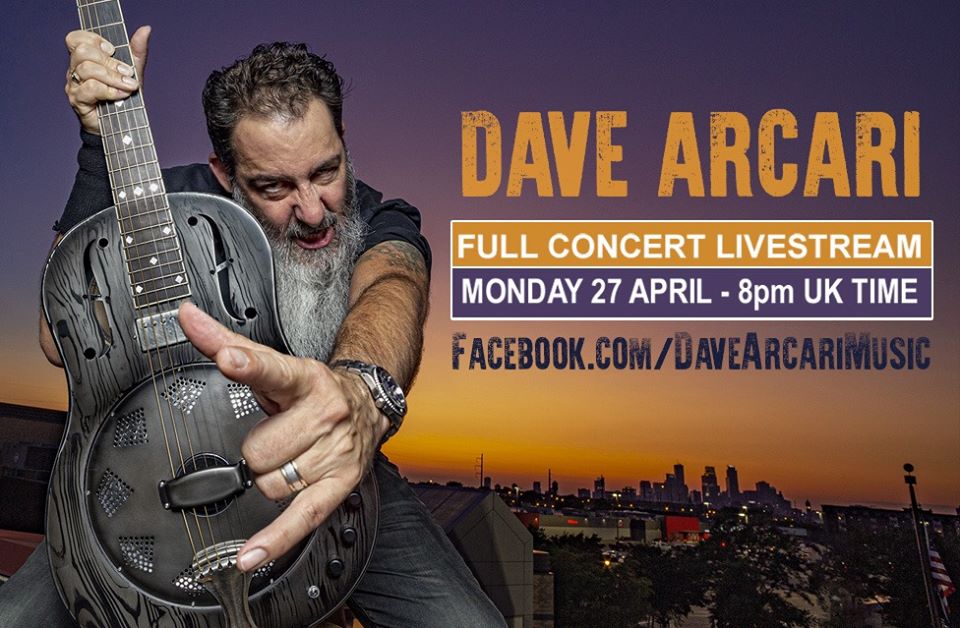 dave arcari live stream