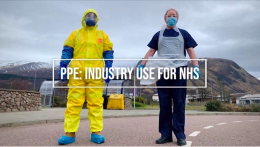 ppe industry use for nhs
