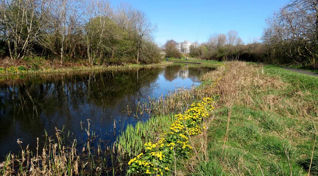 Forth and Clyde Canal. Great Western Road. Glasgow
