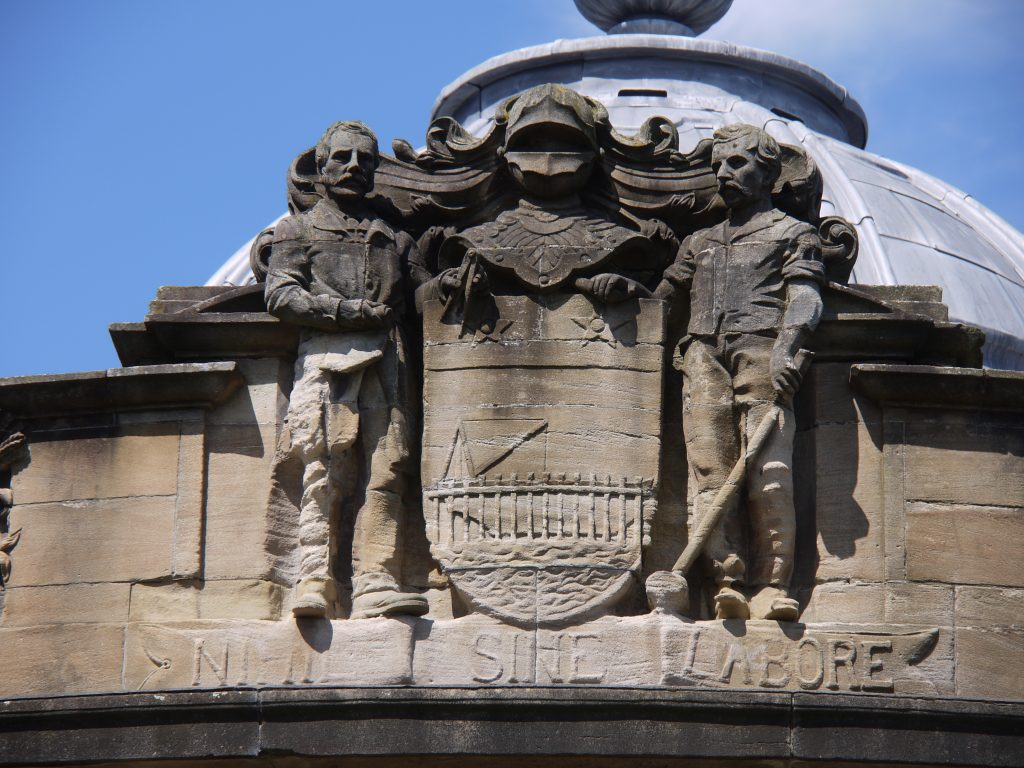 Govan Coat of Arms, Library