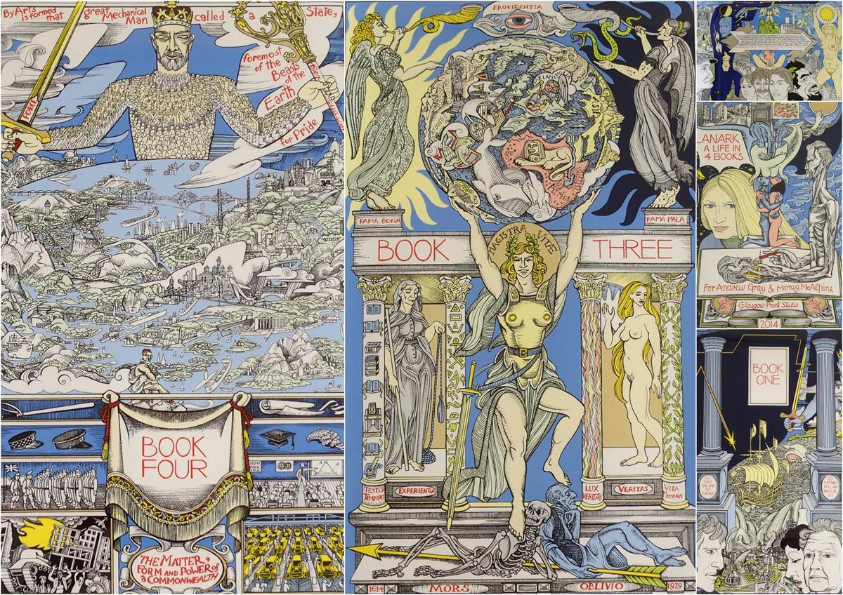 From the Studio of Alasdair Gray Sale Great Western Auctions