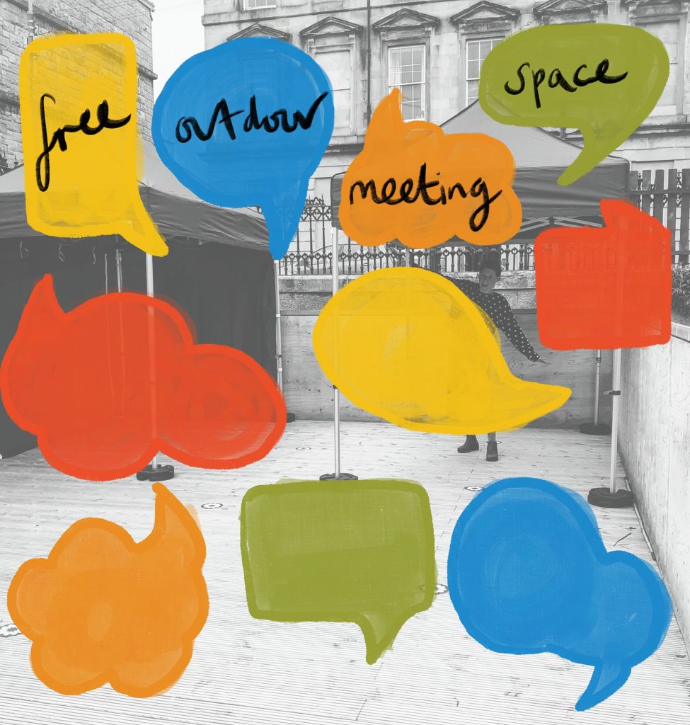 free outdoor meeting place