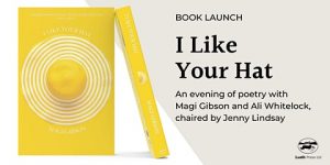 book launch i like your hat