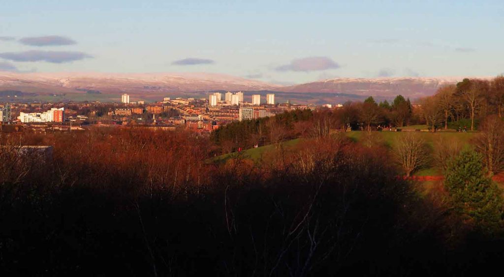 Bellahouston Park from Mosspark Hill