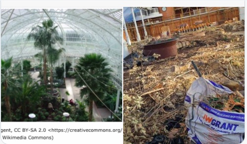 winter gardens then and now