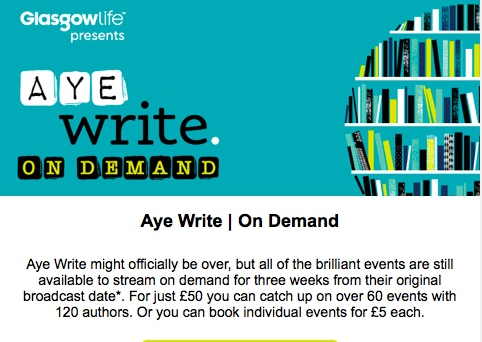 aye write on demand