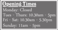 opening times janet and john