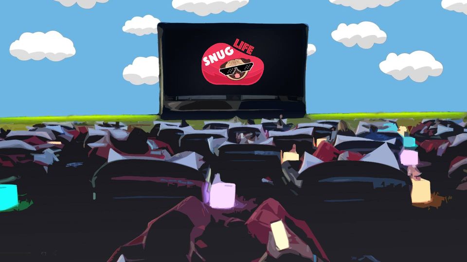 outdoor bed cinema