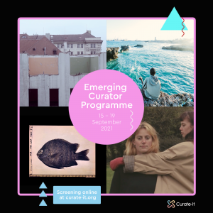 Emerging Curator Aya Films Graphic