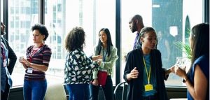 networking climate cafe