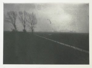 part of Borderland series. 2019. photo etching. 58x47cm
