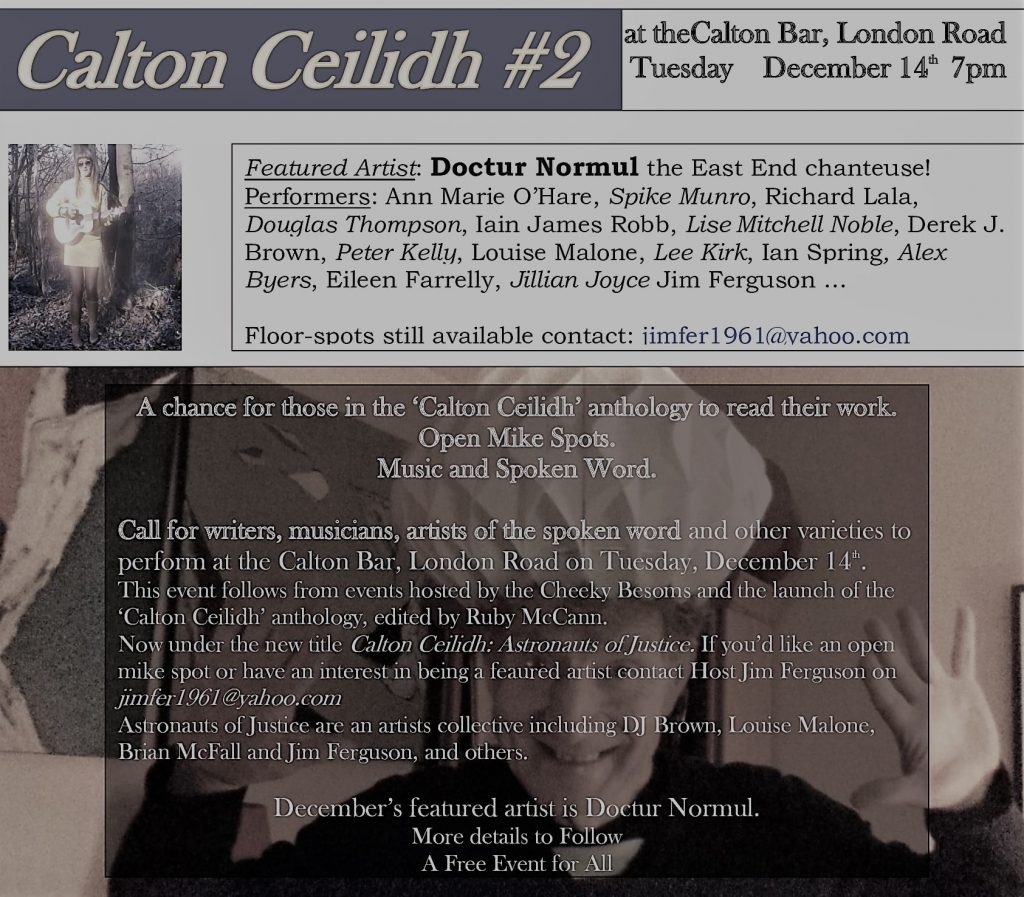 calton ceilidh open mic