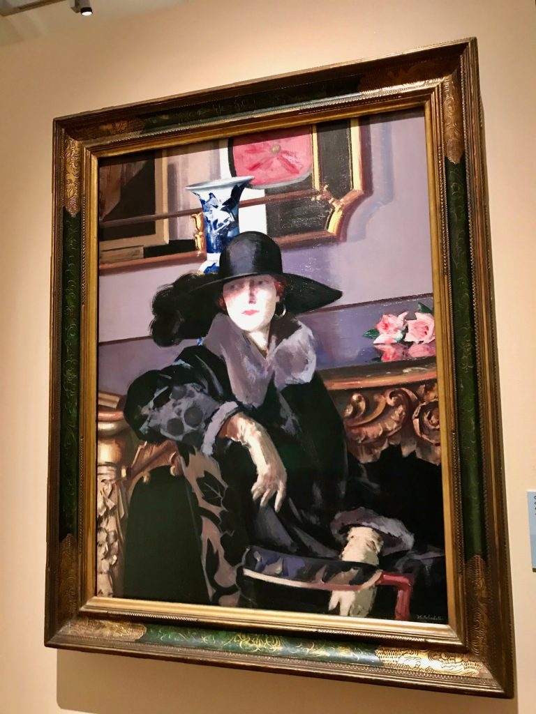 A Lady in Black Francis Beauloi Cadell