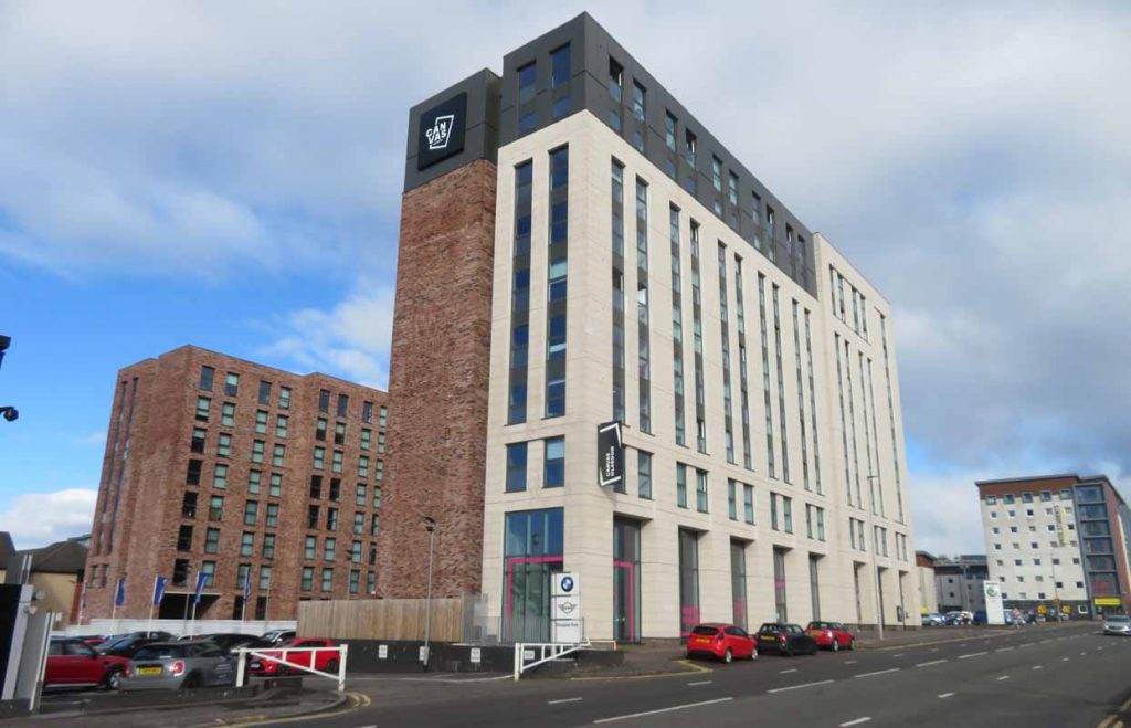 New Student Flats Above Townhead.