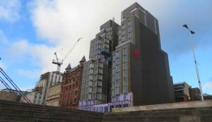 Virgin Hotel Chain. Glasgow's new Waterfront District