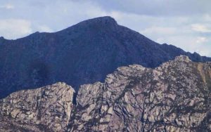 A Chir and Goatfell. Beinn Bharrain View