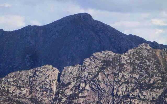 A Chir and Goatfell. Beinn Bharrain View