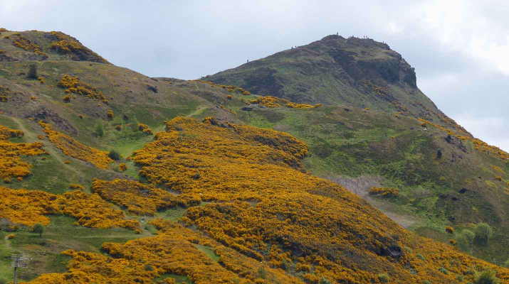 Holyrood Park.Edinburgh