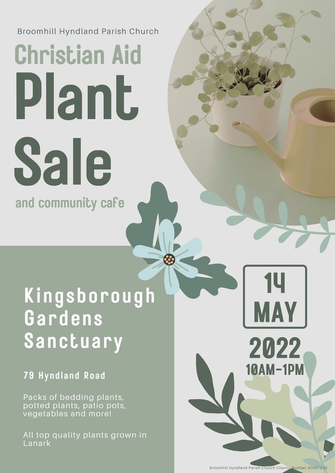 plant sale broomhill hyndland parish church