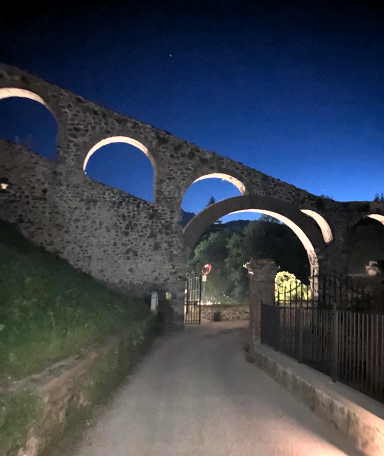 An evening stroll in Barga