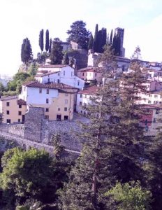 View from the rooms of Villa Gherardi Barga