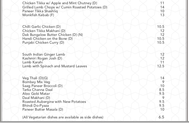main courses the lansdowne