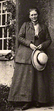 NPG P1825; Beatrix Potter (Mrs Heelis) by Charles King